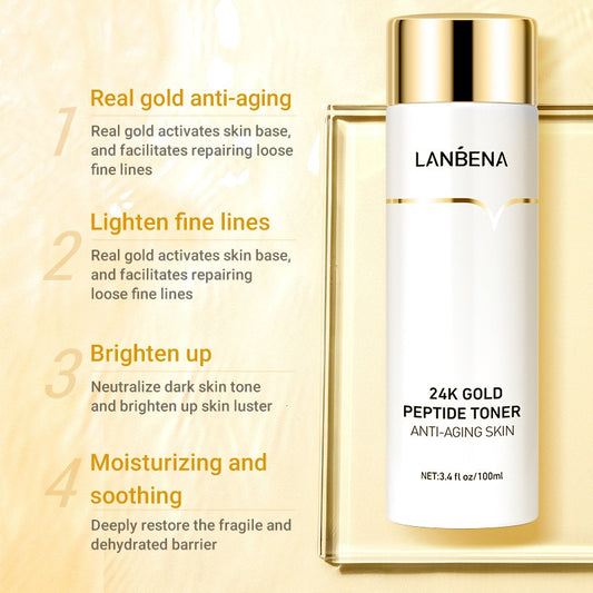 24K Gold Peptide Toner 24K多肽爽肤水100ml