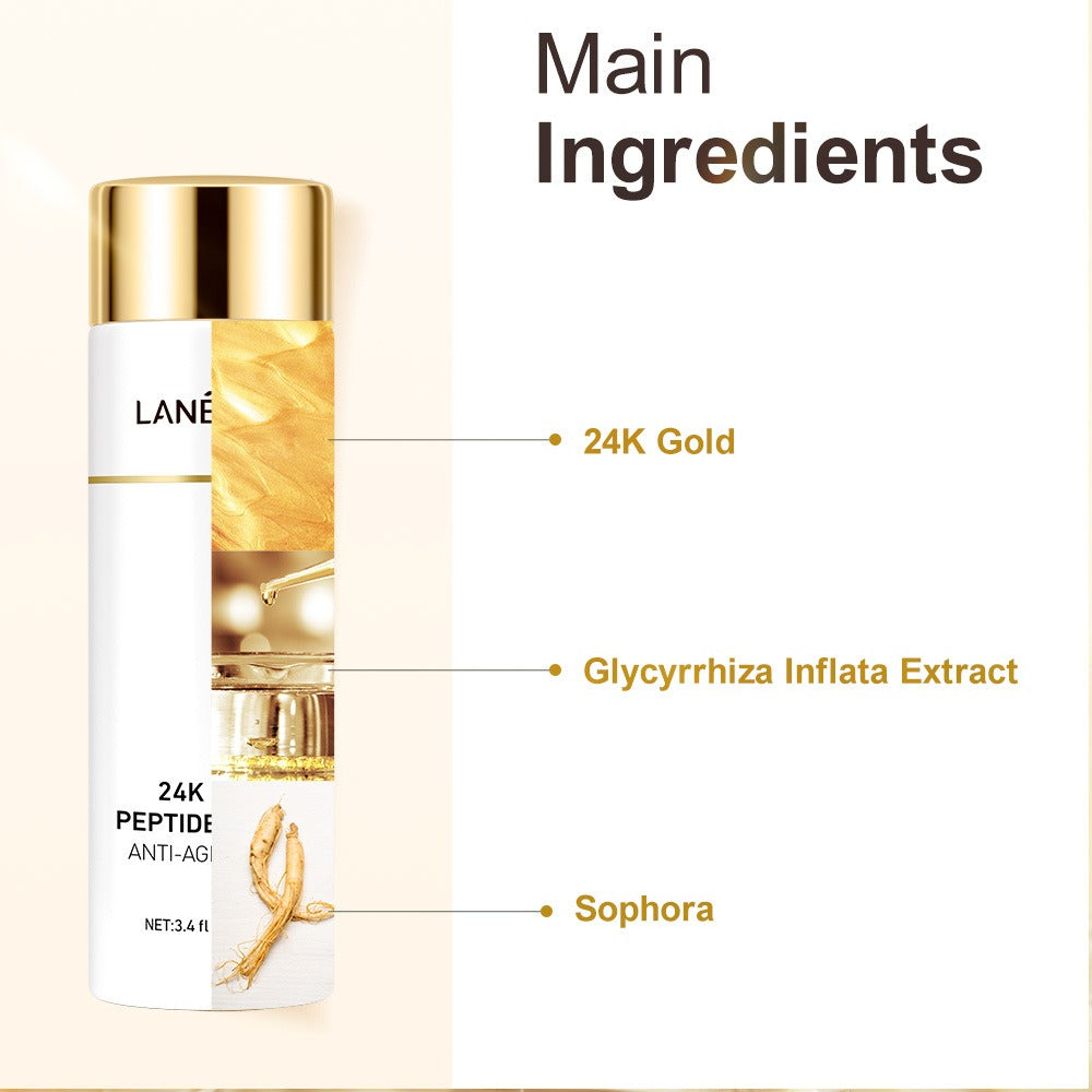 24K Gold Peptide Toner 24K多肽爽肤水100ml