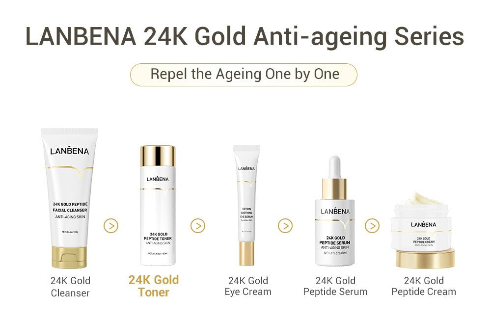 24K Gold Peptide Toner 24K多肽爽肤水100ml