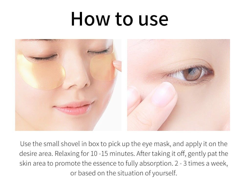 LANBENA Retinol Gel Eye Patches 30 pairs 視黃醇黃金抗老啫喱眼膜 30對