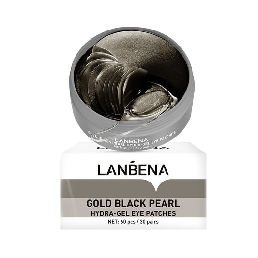 LANBENA Gold Black Pearl Hydra-gel Eye Patches 30 pairs 去眼袋珍珠啫喱眼膜 30對