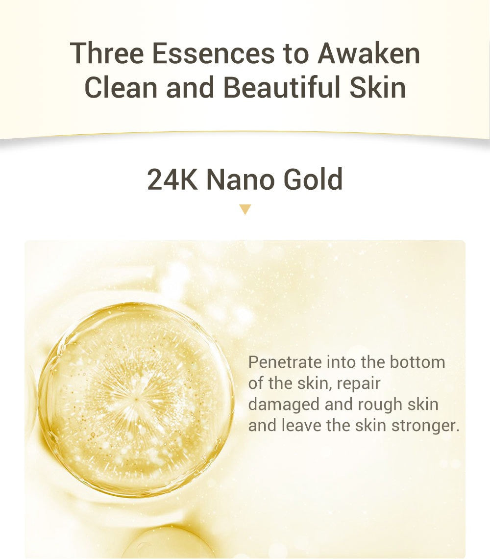 LANBENA 24k Gold Peptide Facial Cleanser 24K多肽洗面奶100g