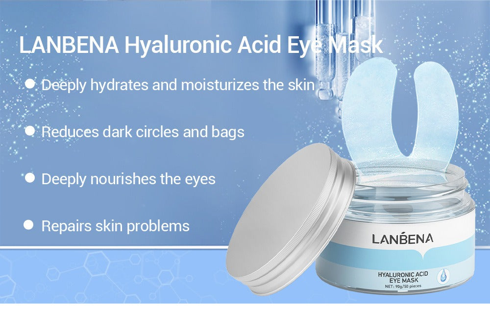 LANBENA Hyaluronic Acid Eye Mask 25 pairs 玻尿酸眼膜 25對
