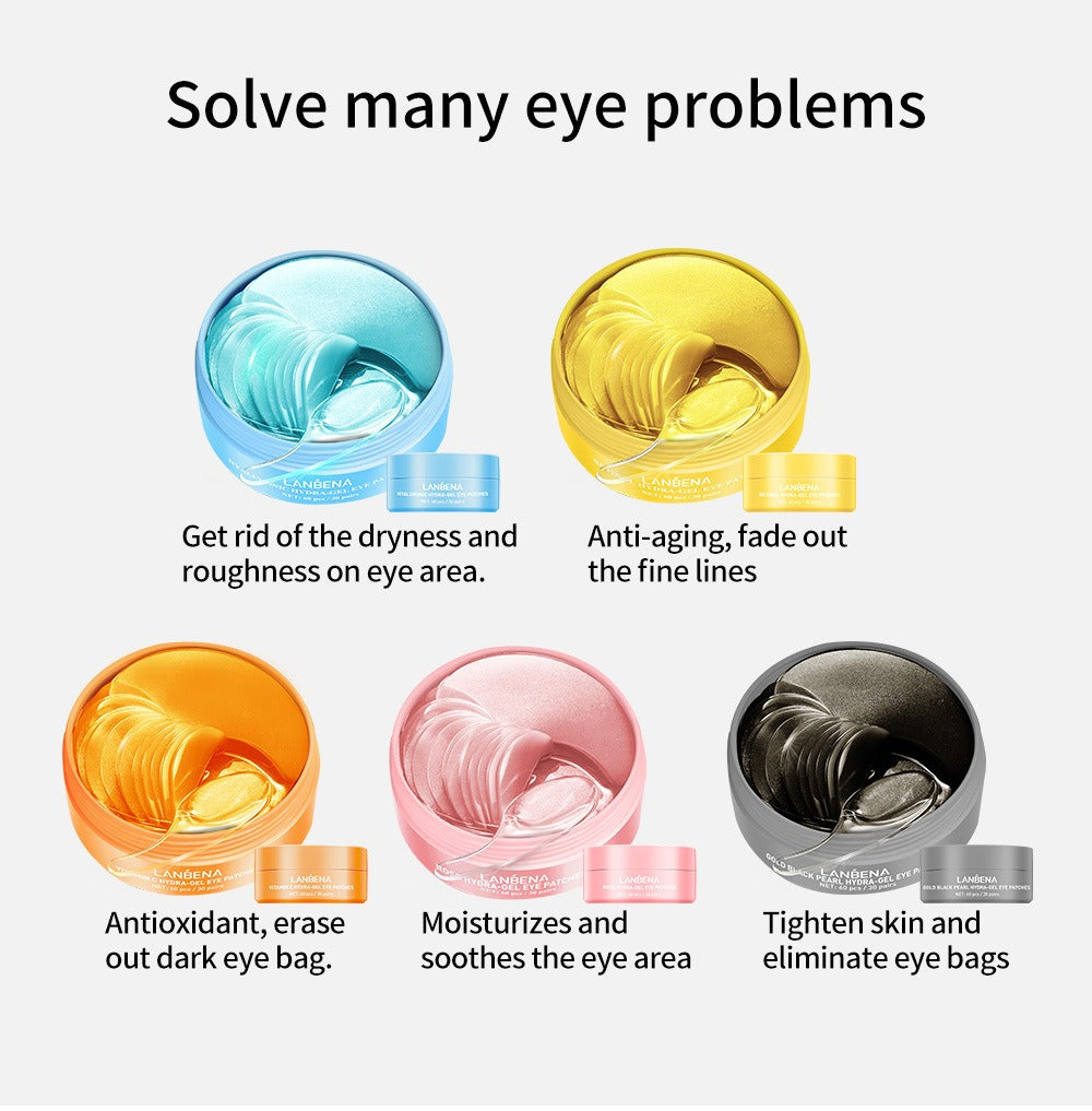 LANBENA Rose Hydra-Gel Eye Patches 30 pairs 玫瑰保濕緊緻去細紋啫喱眼膜 30對