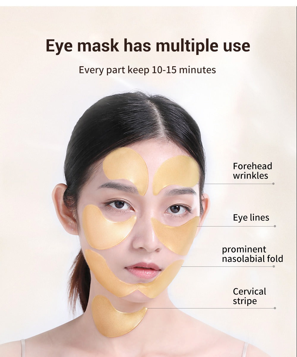 LANBENA Rose Hydra-Gel Eye Patches 30 pairs 玫瑰保濕緊緻去細紋啫喱眼膜 30對